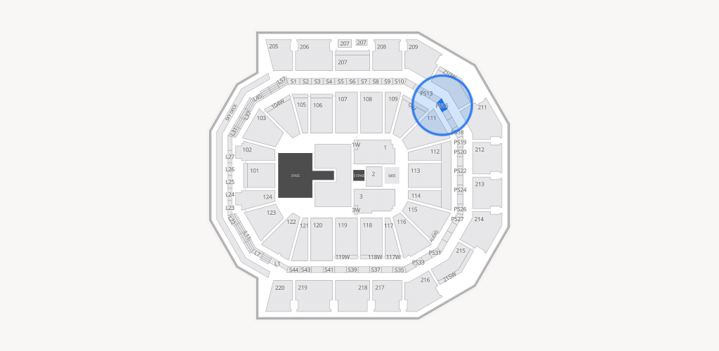 Moody Center ATX Seating Chart