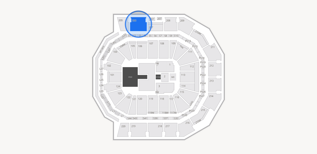 Moody Center ATX Seating Chart