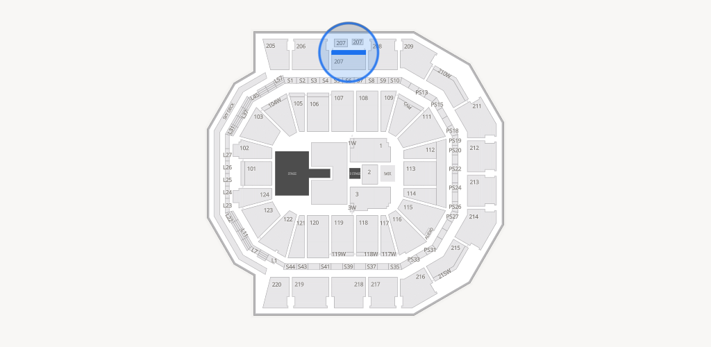 Moody Center ATX Seating Chart