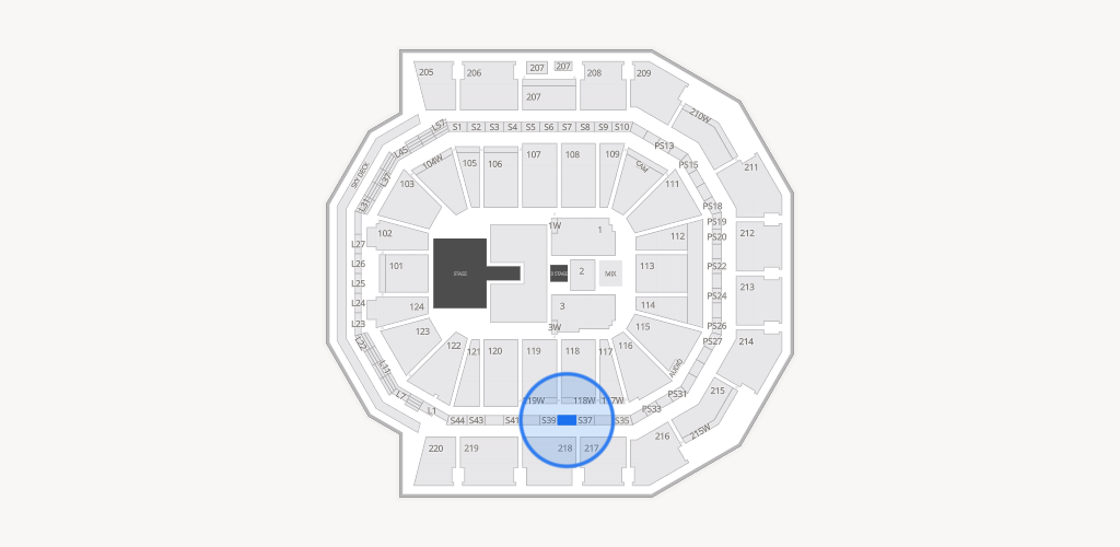 Moody Center ATX Seating Chart
