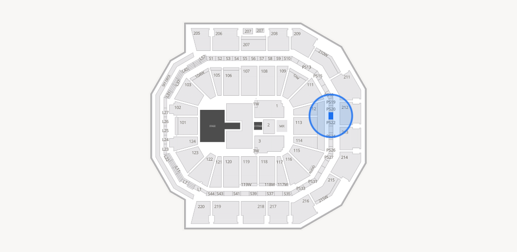Moody Center ATX Seating Chart