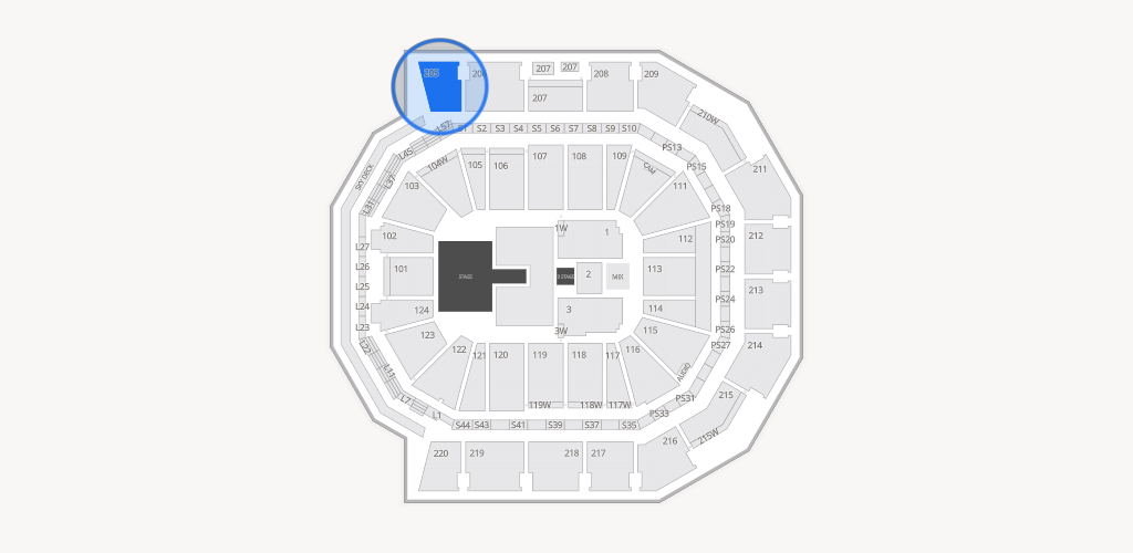 Moody Center ATX Seating Chart