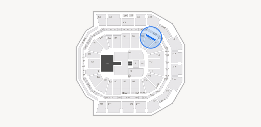 Moody Center ATX Seating Chart