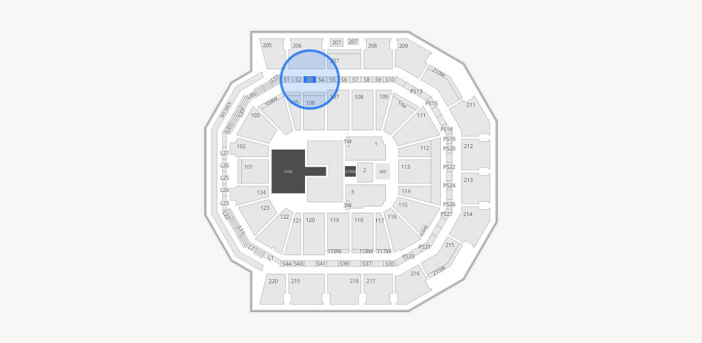 Moody Center ATX Seating Chart