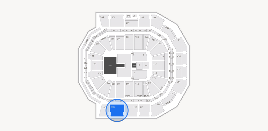 Moody Center ATX Seating Chart
