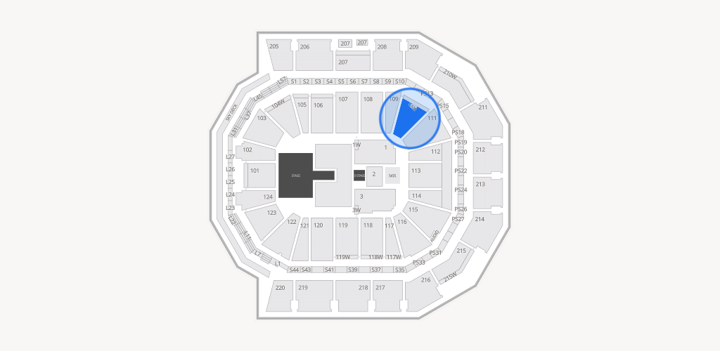 Moody Center ATX Seating Chart