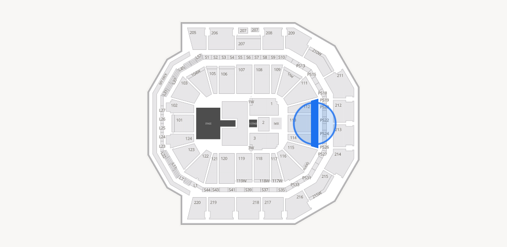 Moody Center ATX Seating Chart