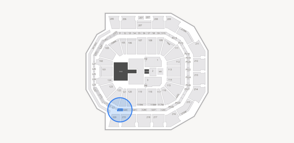 Moody Center ATX Seating Chart