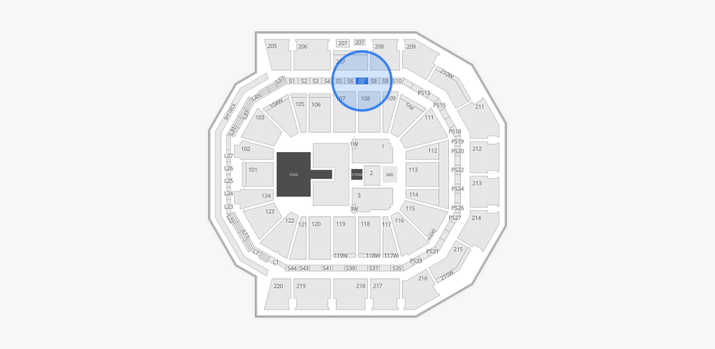 Moody Center ATX Seating Chart