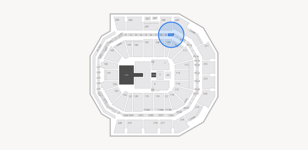 Moody Center ATX Seating Chart