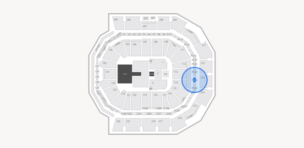 Moody Center ATX Seating Chart