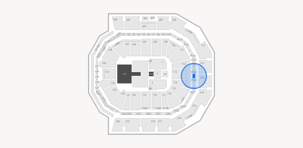 Moody Center ATX Seating Chart