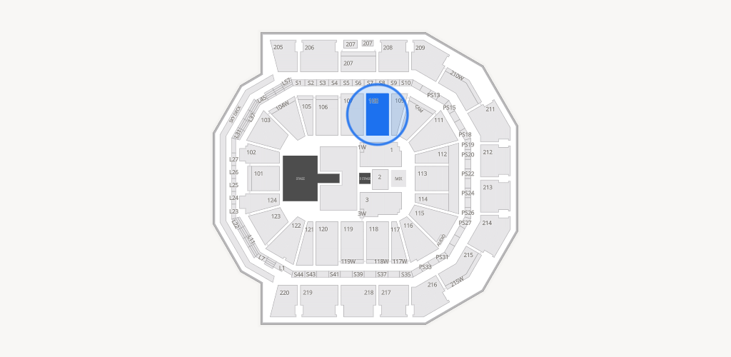 Moody Center ATX Seating Chart