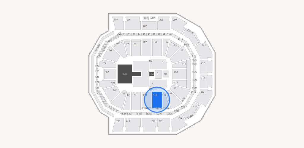 Moody Center ATX Seating Chart