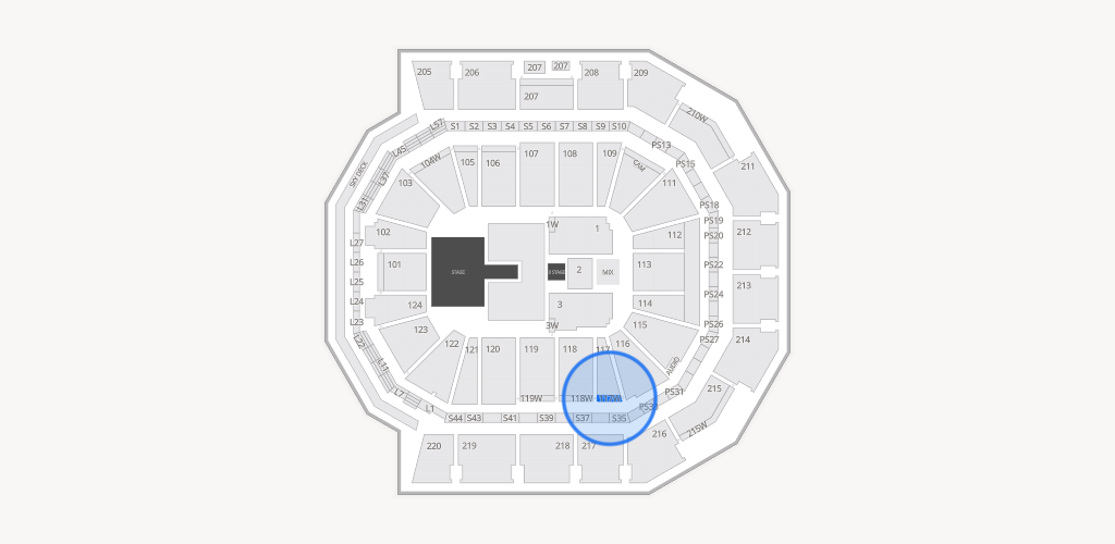 Moody Center ATX Seating Chart