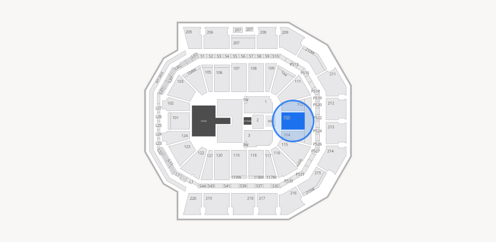 Moody Center ATX Seating Chart