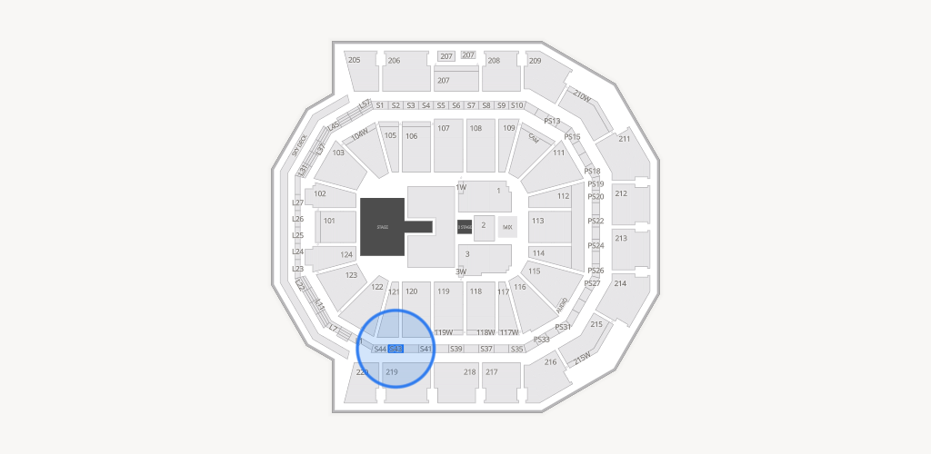 Moody Center ATX Seating Chart