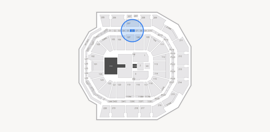 Moody Center ATX Seating Chart