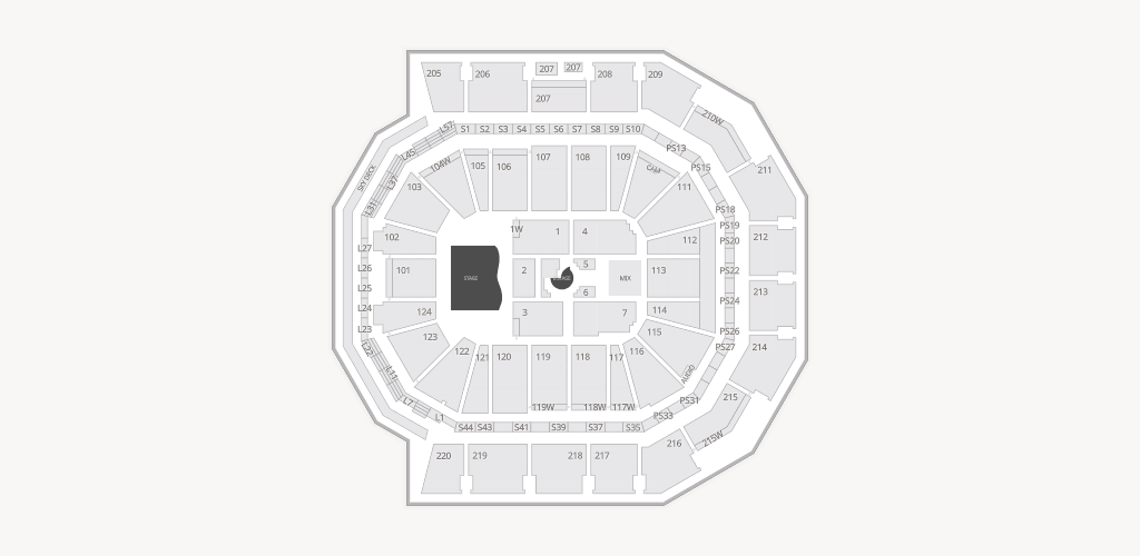 Moody Center ATX Seating Chart