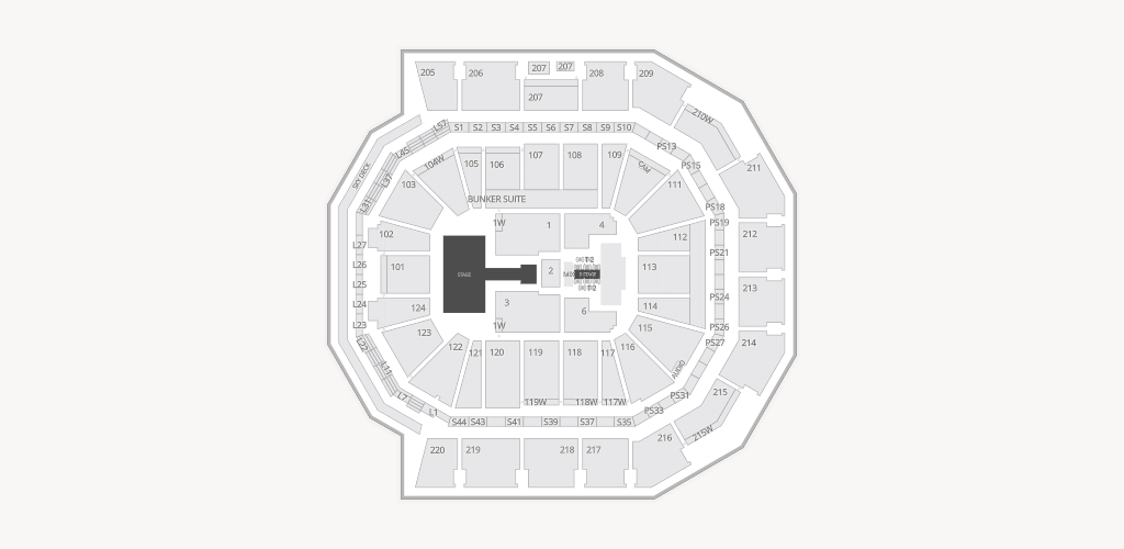 Moody Center ATX Seating Chart
