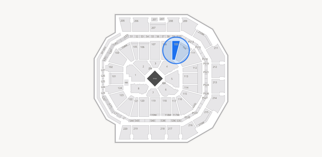 Moody Center ATX Seating Chart