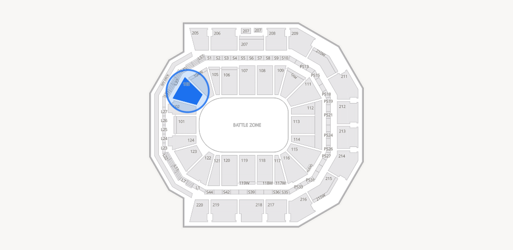 Moody Center ATX Seating Chart