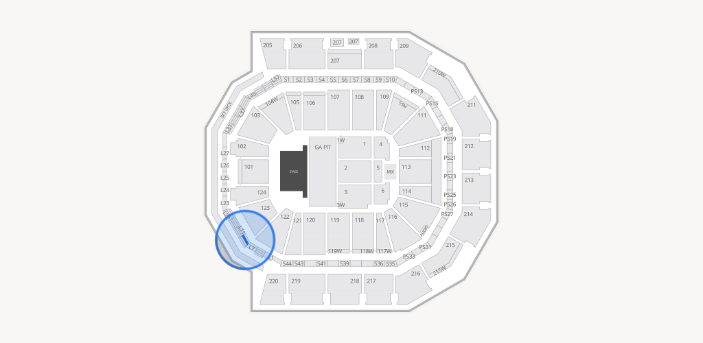 Moody Center ATX Seating Chart