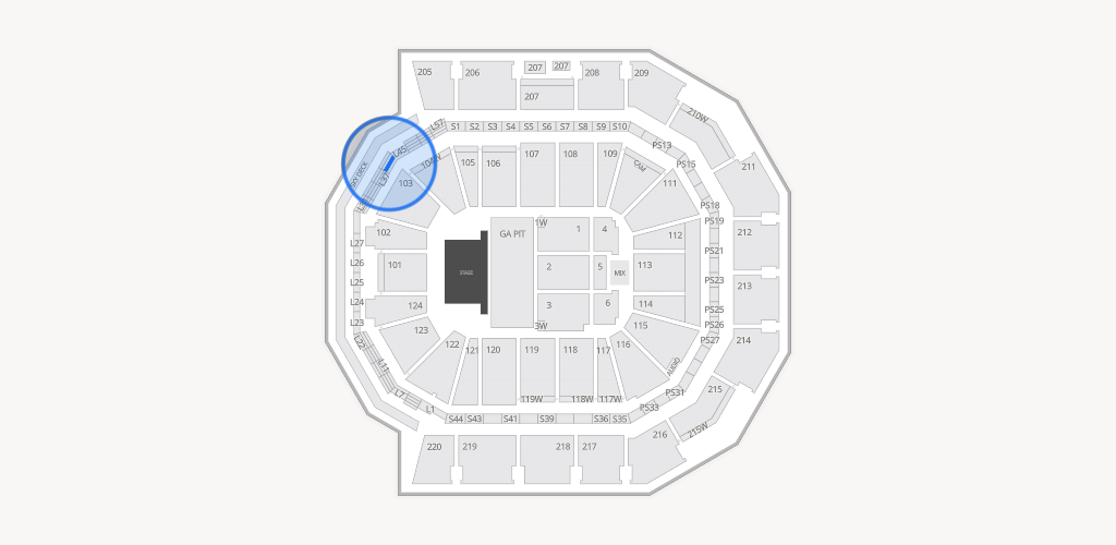 Moody Center ATX Seating Chart