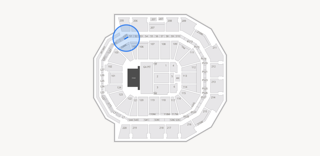 Moody Center ATX Seating Chart