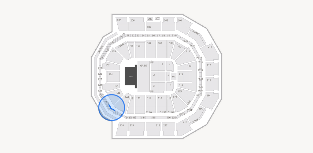 Moody Center ATX Seating Chart