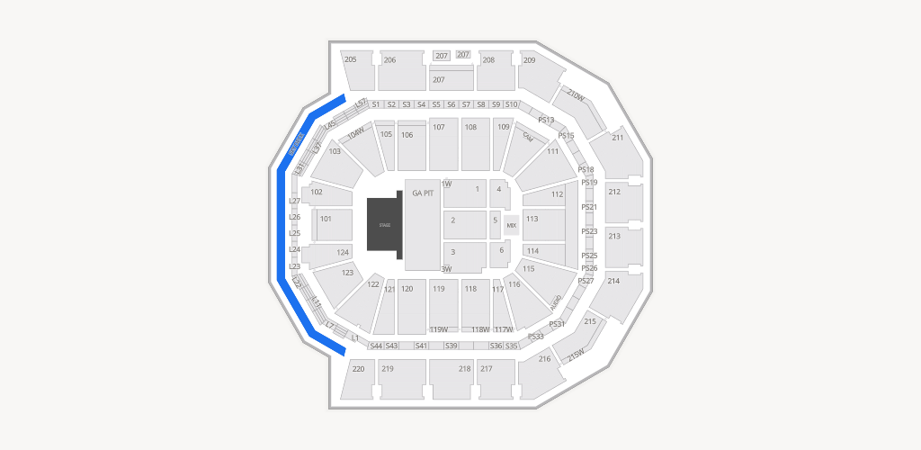 Moody Center ATX Seating Chart