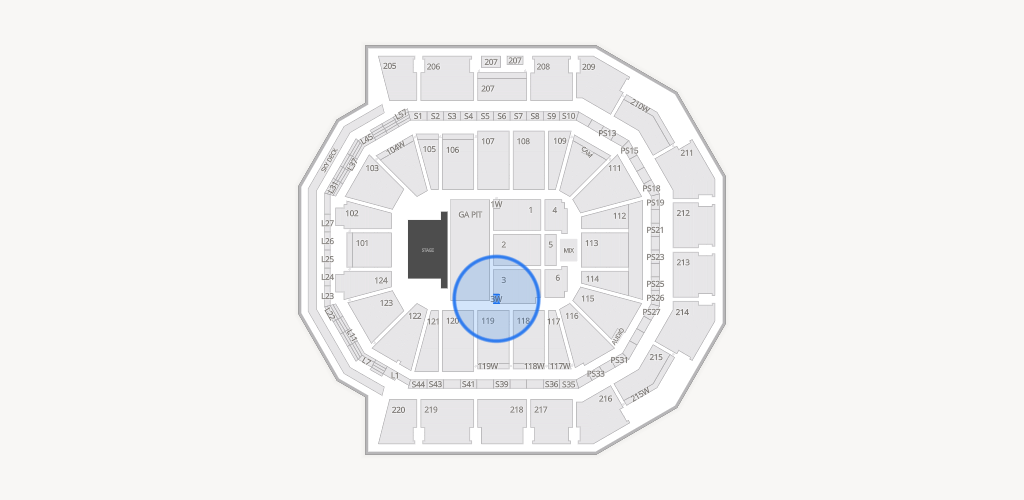 Moody Center ATX Seating Chart