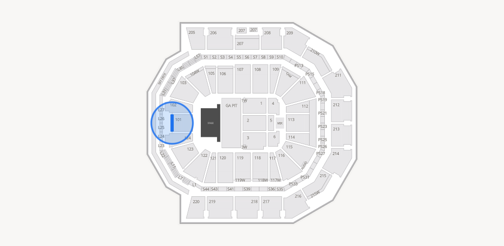 Moody Center ATX Seating Chart
