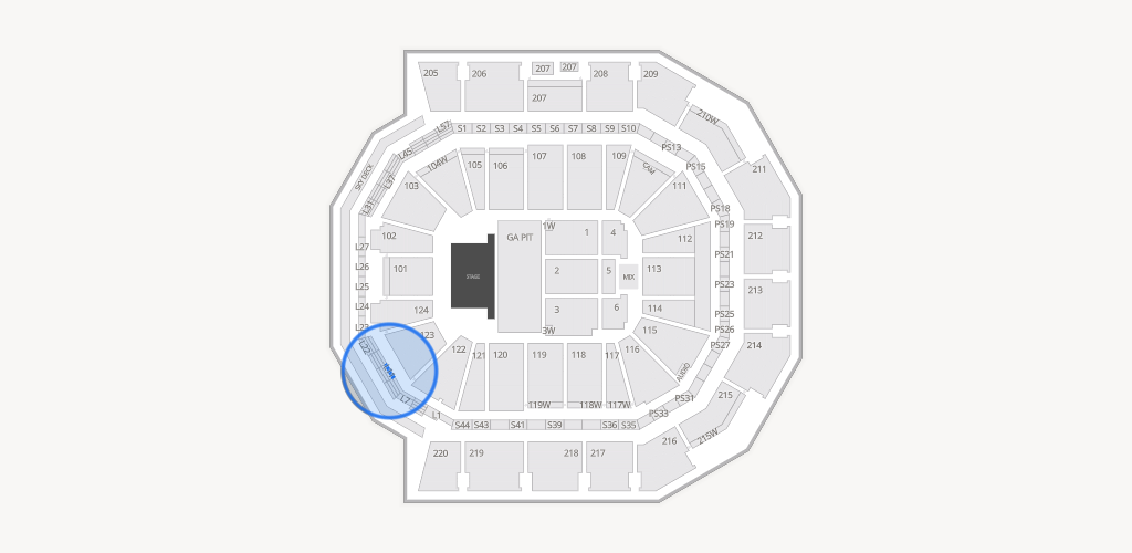 Moody Center ATX Seating Chart