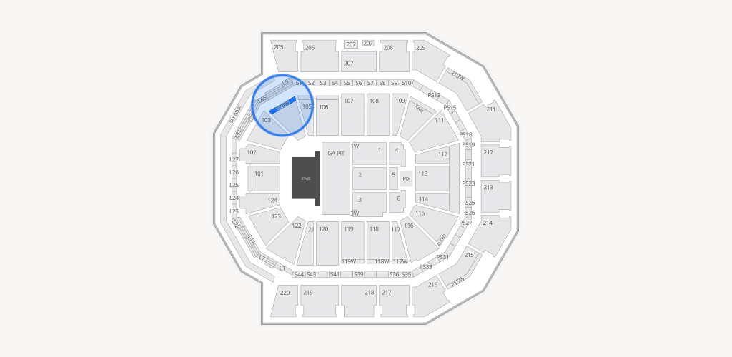 Moody Center ATX Seating Chart