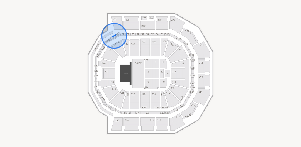 Moody Center ATX Seating Chart
