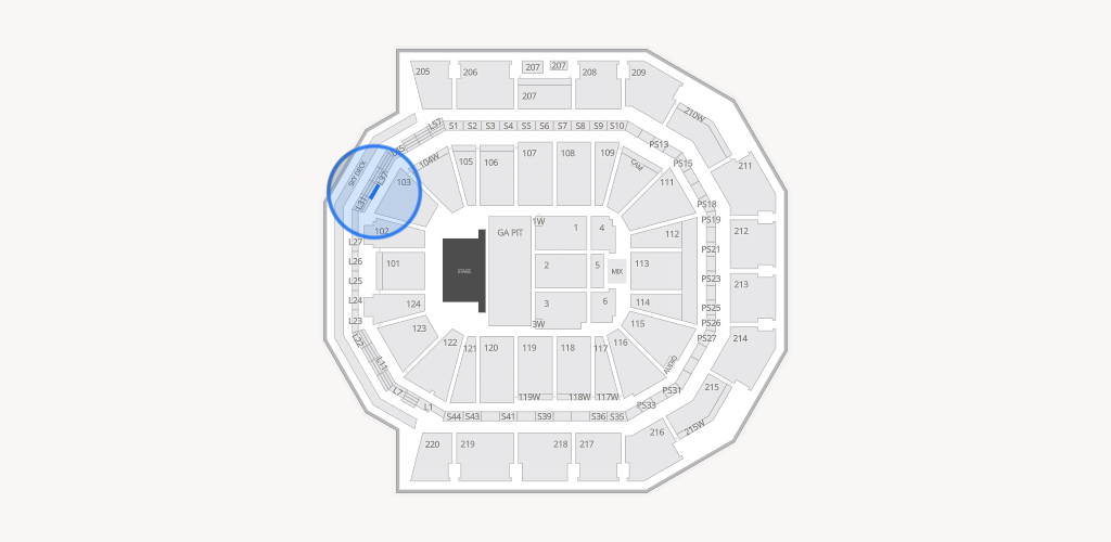 Moody Center ATX Seating Chart