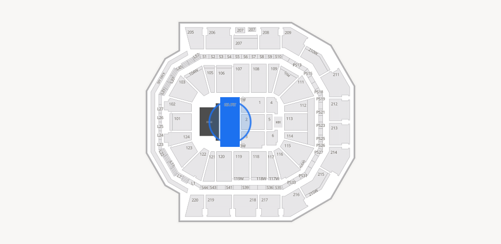 Moody Center ATX Seating Chart