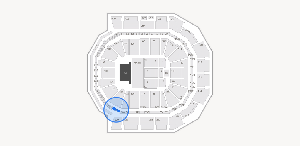 Moody Center ATX Seating Chart