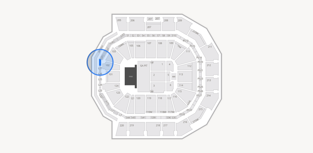 Moody Center ATX Seating Chart