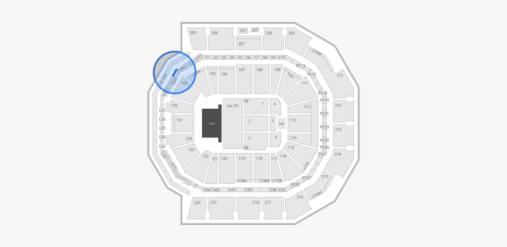 Moody Center ATX Seating Chart