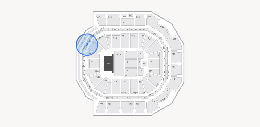 Moody Center ATX Seating Chart