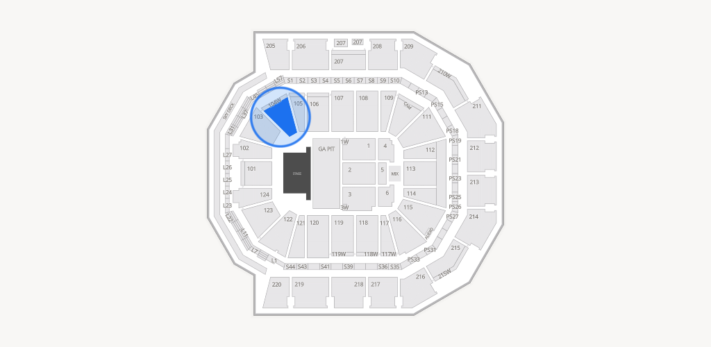 Moody Center ATX Seating Chart