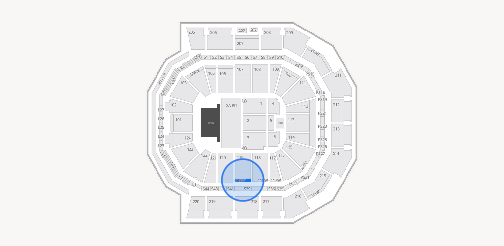 Moody Center ATX Seating Chart