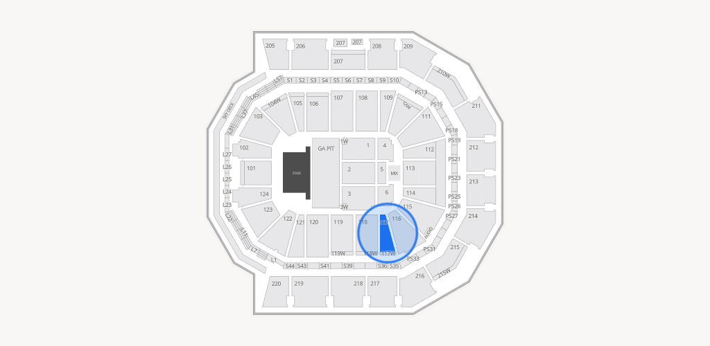 Moody Center ATX Seating Chart