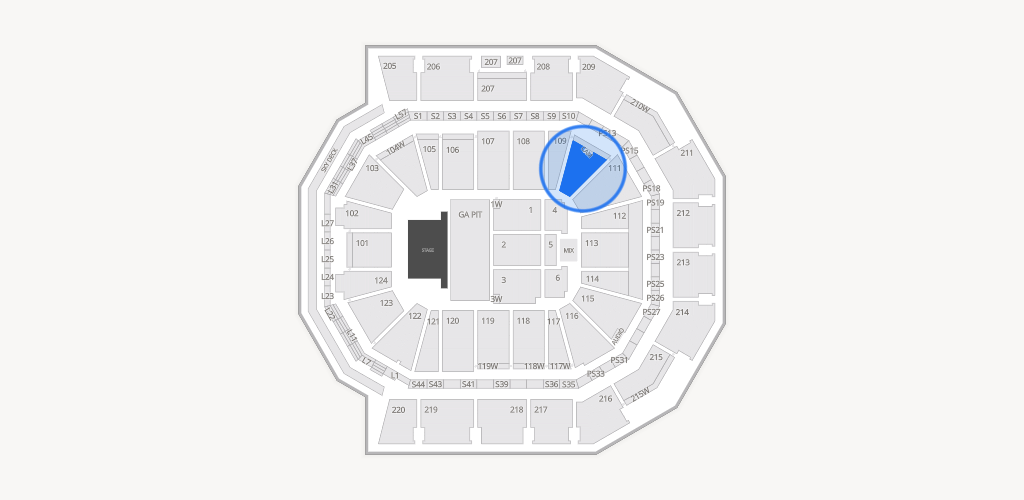 Moody Center ATX Seating Chart
