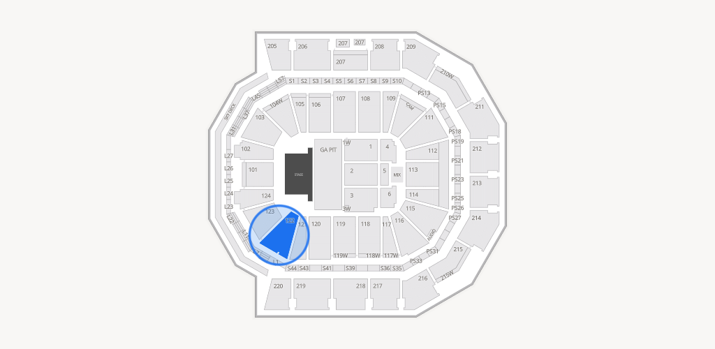 Moody Center ATX Seating Chart