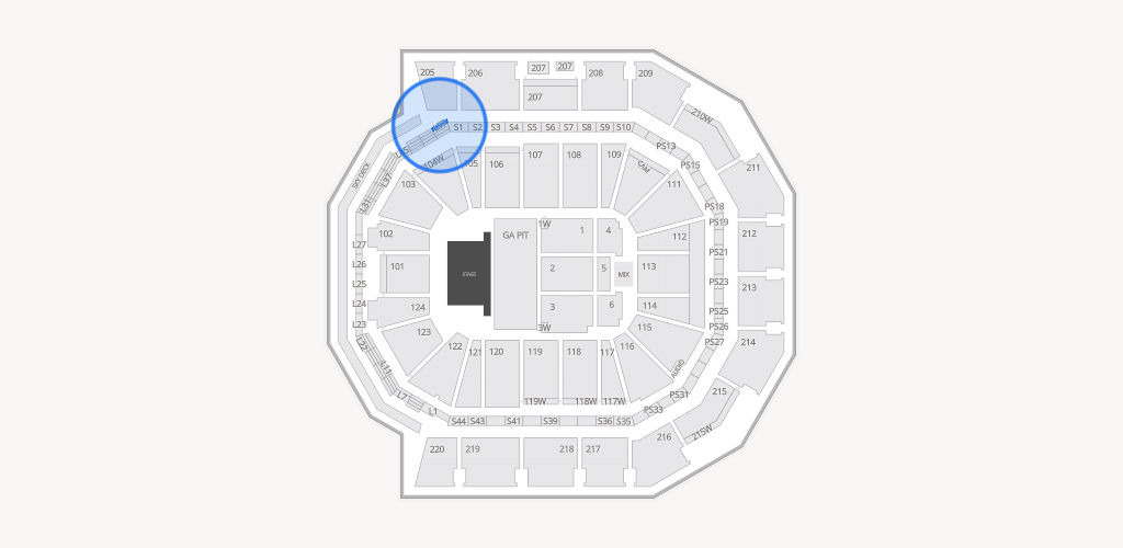 Moody Center ATX Seating Chart