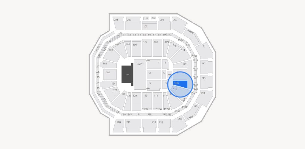 Moody Center ATX Seating Chart