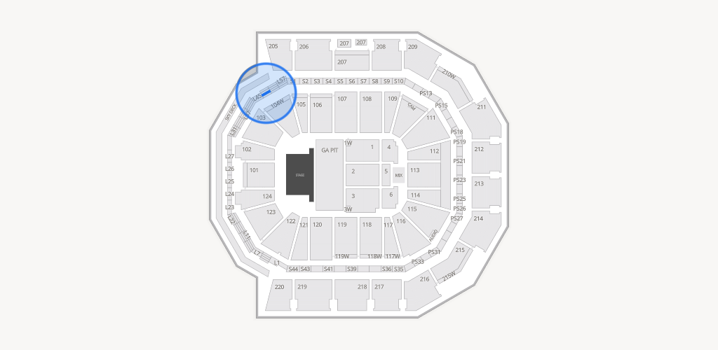 Moody Center ATX Seating Chart